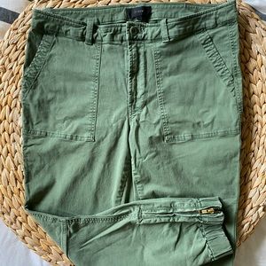 Olive Green Size 12 JCrew Chino Joggers